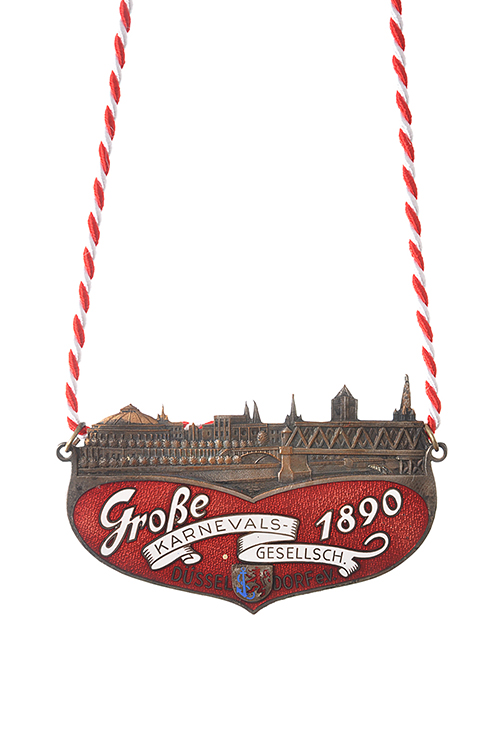 GROßE 1890 Düsseldorf Karneval Orden 1949