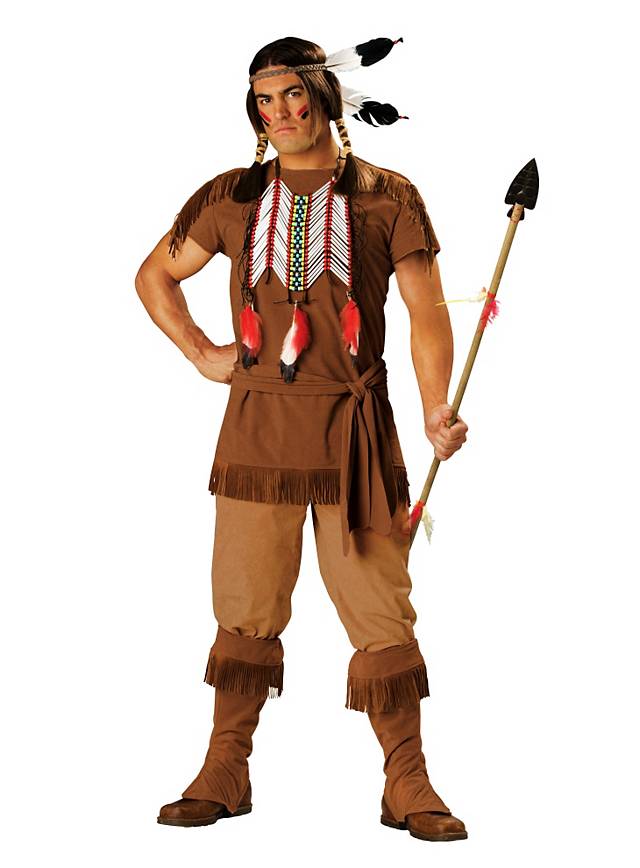 Grosse 1890 Tipp Indianer Karneval Kostüm für Herren
