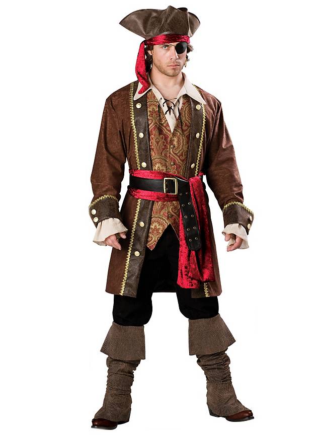 Grosse 1890 Tipp Piraten Karneval Kostüm für Herren